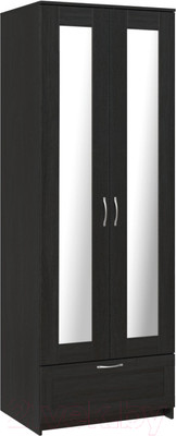 Шкаф Mio Tesoro Сириус 2-х створчатый 1 ящик 2.02.01.500.5 (дуб венге)