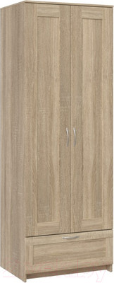 Шкаф Mio Tesoro Сириус 2-х створчатый 1 ящик 2.02.01.470.3 (дуб сонома)