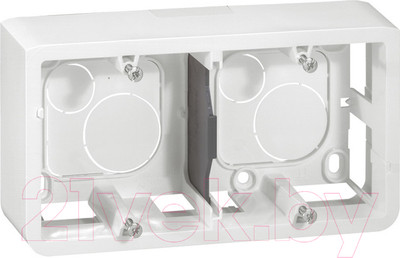 Коробка открытого монтажа Legrand Mosaic 80285 (белый)