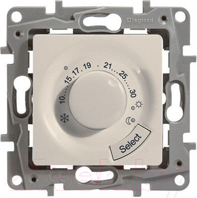 Терморегулятор для теплого пола Legrand Etika 672330 (слоновая кость)