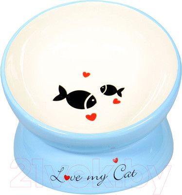 Миска для животных Mr. Kranch MKR021023 (голубой)