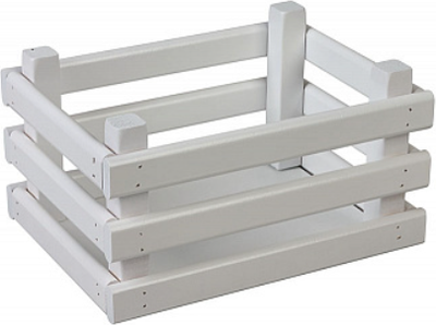 Ящик декоративный Polini Kids Home Basket / 0003153-04 (белый)