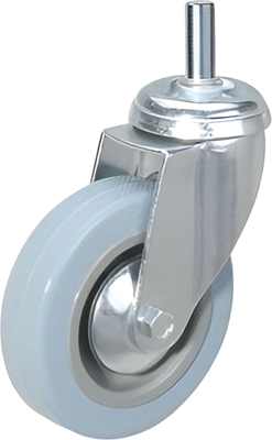 Опора колесная для тележки складской TOR Поворотное SCtg 93 75мм С болтом N / 1039558