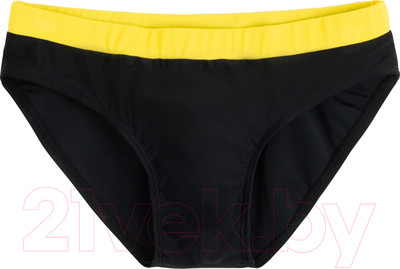 Плавки детские Minaku 7181844 (р.110-116, черный/желтый)