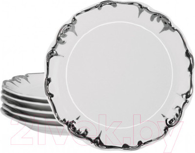 Набор тарелок Lenardi Argento 666-388 (6шт)
