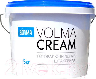 Шпатлевка готовая Волма Крем (5кг)
