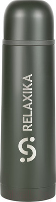 Термос для напитков Relaxika 101 (500мл, хаки)