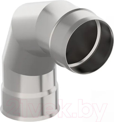 Поворот дымохода UMKPRO 90 ф 130 AISI 439/1.0мм тип-2