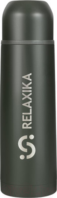 Термос для напитков Relaxika 101 (750мл, хаки)