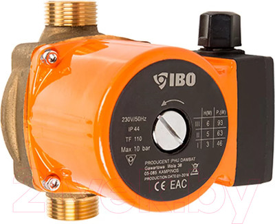 Циркуляционный насос IBO OНI 25-60/130 для ГВС BR 230V (бронзовый)