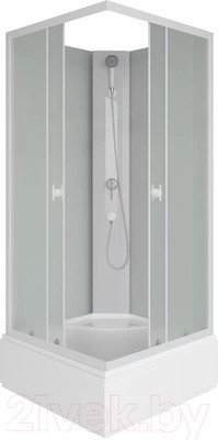 Душевая кабина Niagara Promo P80/26Q/MT/BK 80x80x195