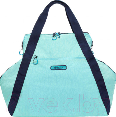 Сумка дорожная Grizzly TD-842-2f (бирюзовый)