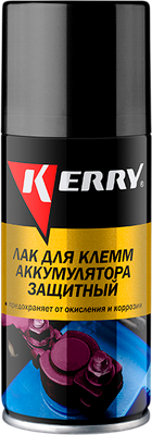 Очиститель электрокомпонентов Kerry Для клемм аккумулятора KR-918 (210мл)