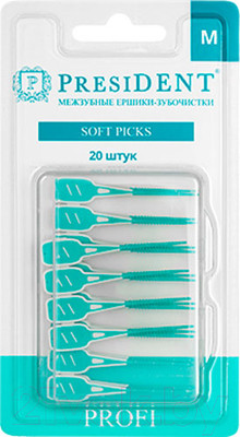 Ершики межзубные PresiDent Profi Soft Picks