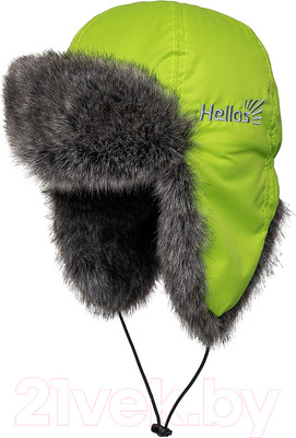 Шапка Helios Zabava (лайм/черный)