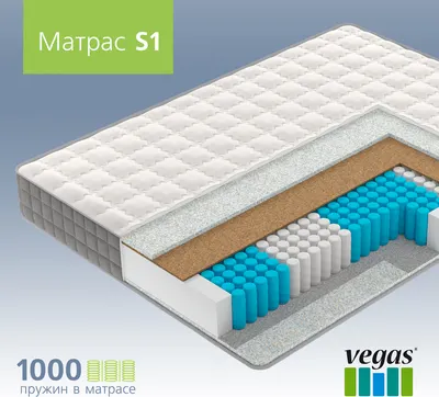 Матрас Vegas S1 70x198