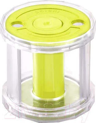 Катушка для гимнастической ленты Indigo Sport IN226 (лимонный)