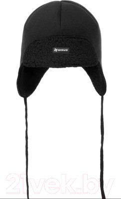 Шапка Nisus Oslo (р.54, черный)
