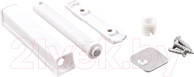 Механизм Push-to-Open AKS Накладной/врезной магнитный (белый)