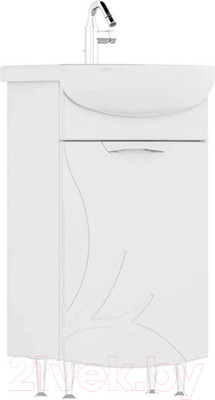 Тумба с умывальником Volna Adel 40.1D c умывальником Азов 40 (напольная)