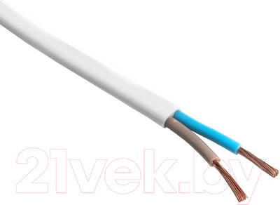 Шнур ВЭКЗ ШВВП 2x0.5 380В (100м)
