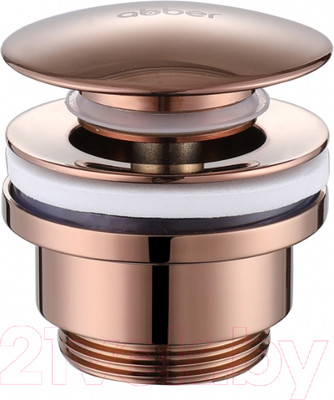 Донный клапан Abber AF0011RG (розовое золото)