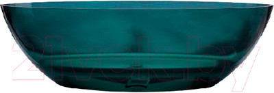 Ванна из полиэфирной смолы Abber Kristall AT9702 Aquamarin (бирюзовый)