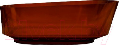 Ванна из полиэфирной смолы Abber Kristall AT9706 Opal (коричневый)