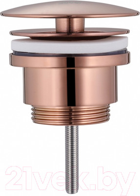 Донный клапан Abber AF0012RG (розовое золото)