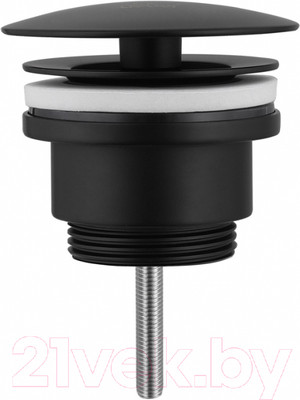 Донный клапан Abber AF0012B (черный матовый)