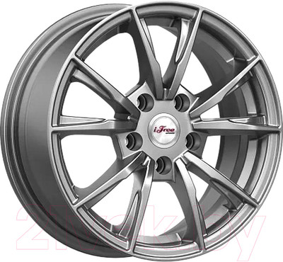 Литой диск iFree Сион 15x6.5" 5x114.3мм DIA 66.1мм ET 43мм Хай вэй