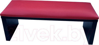 Подставка для маникюра ОМурМебель Эконом 112 латте (красный)