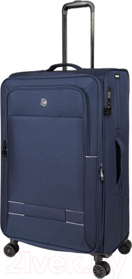 Чемодан на колесах Torber Brosno / T1901L-Blue (синий)