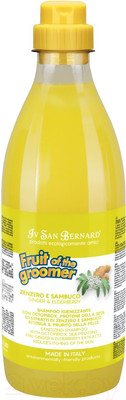Шампунь для животных Iv San Bernard Fruit Of The Groomer Ginger&Elderbery против раздражений (100мл)