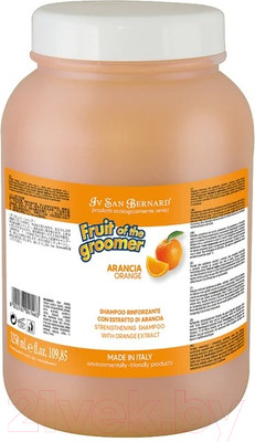 Шампунь для животных Iv San Bernard Fruit Of The Groomer Orange для слабой выпадающей шерсти (3.25л)
