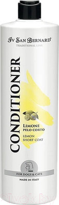 Кондиционер для животных Iv San Bernard Traditional Line Lemon для короткой шерсти (1л)