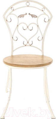 Стул садовый AMC 7 3В1 42x46x88 (бежевый/светлое дерево)