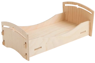 Аксессуар для куклы Десятое королевство Кроватка / 01902 