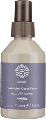Спрей для укладки волос Bulbs&Roots Текстурирующий с эффектом пляжные локоны с экстр мирта веган (150мл)