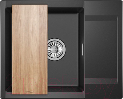 Мойка кухонная GRANULA ES-6202 (шварц)