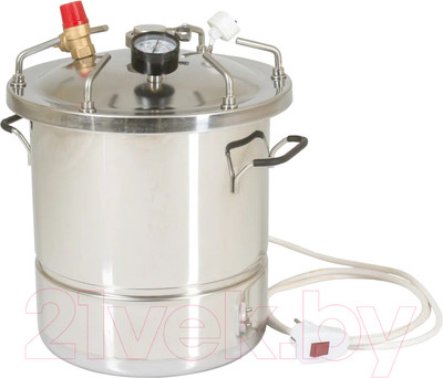 Автоклав для консервирования Helicon Булат (15л, +тэн)