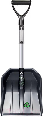 Лопата для уборки снега Prosperplast Nanga Eco Car Telescopic / ILTNGTSC-S411 (черный)