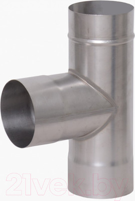 Тройник для дымохода КПД 90 КПД 439/0.8мм ф130