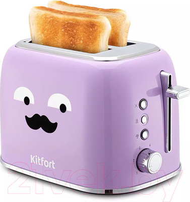 Тостер Kitfort KT-6218-3 (лавандовый)