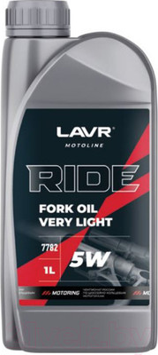 Вилочное масло Lavr Moto Ride Fork Oil 5W / Ln7782 (1л)
