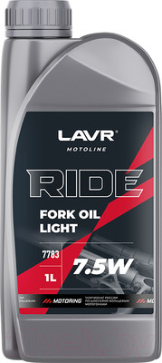 Вилочное масло Lavr Moto Ride Fork Oil 7.5W / Ln7783 (1л)