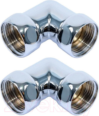 Комплект фитингов для полотенцесушителя Smart 740SCH0505 (угловой)