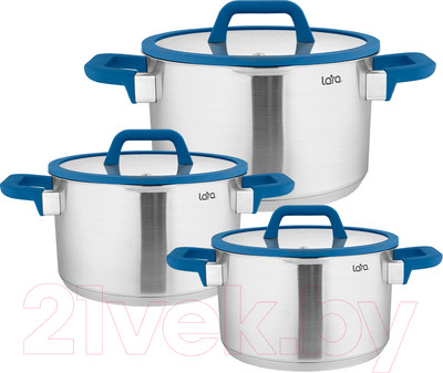 Набор кастрюль Lara Сапфир / LR02-79