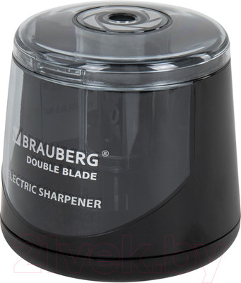 Точилка Brauberg Double Blade Black. Электрическая / 271336