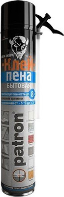 Пена монтажная Patron Полиуретановая / 4814016003902 (750мл)